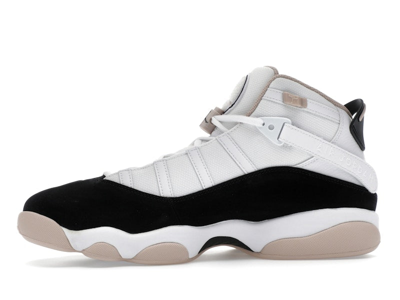 Jordan 6 Rings White Fossil Stone Black