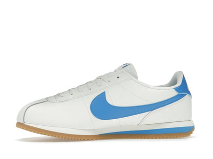 Nike Cortez Leather Sail Gum Yellow Light Photo Blue