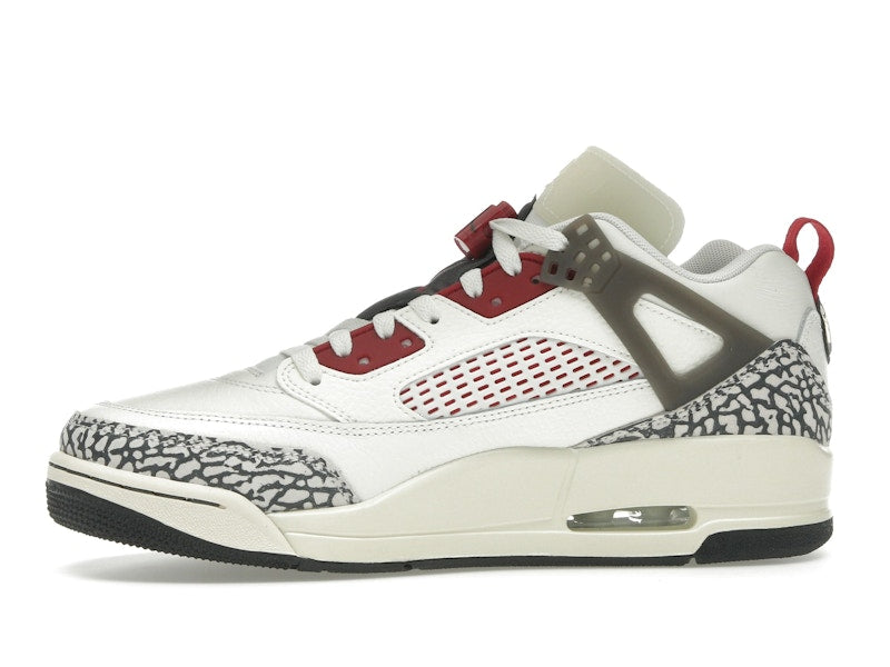 Jordan Spizike Low Sail Anthracite Coconut Milk Varsity Red