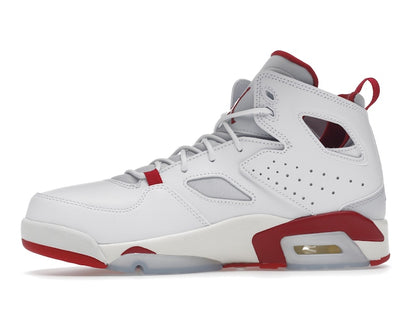 Jordan Flight Club 91 White Pure Platinum Sail Mystic Hibiscus