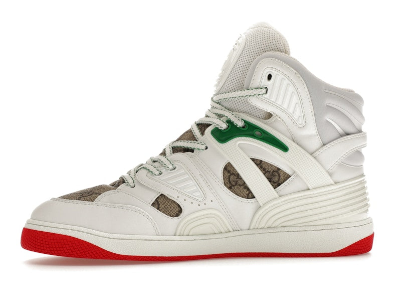 Gucci Basket White Demetra Red