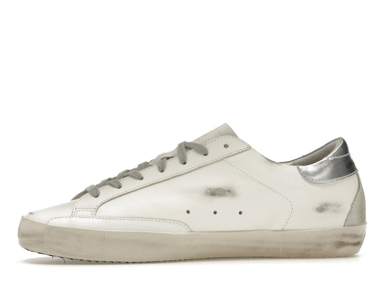 Golden Goose Super-Star White Silver