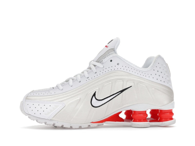 Nike Shox R4 White Phantom Picante Red (Women's)