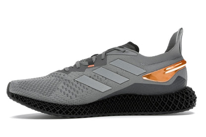 adidas X9000 4D Grey Three Signal Orange