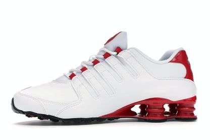 Nike Shox NZ White University Red