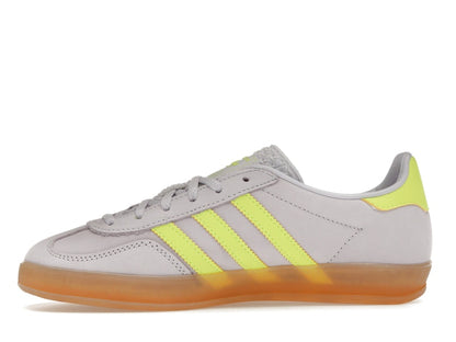 adidas Gazelle Indoor Silver Dawn Solar Yellow (Women's)