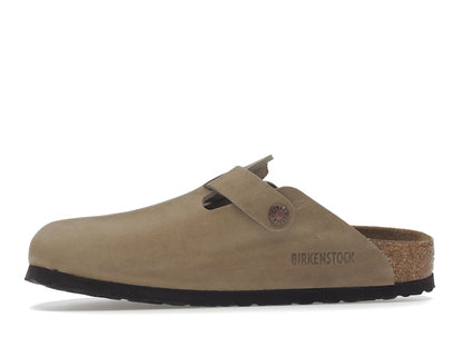 Birkenstock Boston Soft Footbed Oiled Leather Tobacco Brown