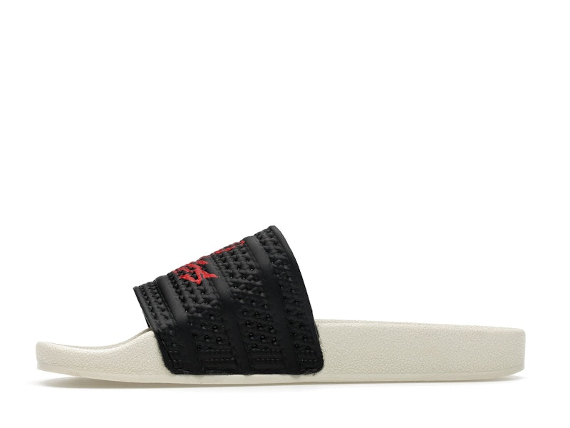 adidas Adilette Slides 100 Thieves Black Red
