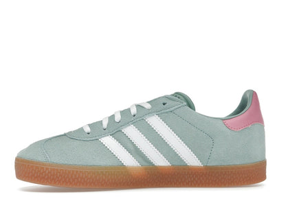 adidas Gazelle Hazy Green Bliss Pink (GS)