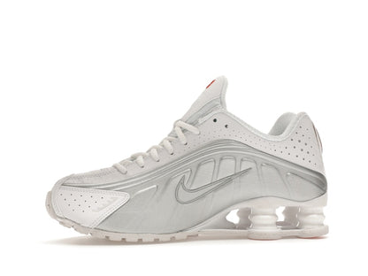 Nike Shox R4 White Metallic Silver (Women's)
