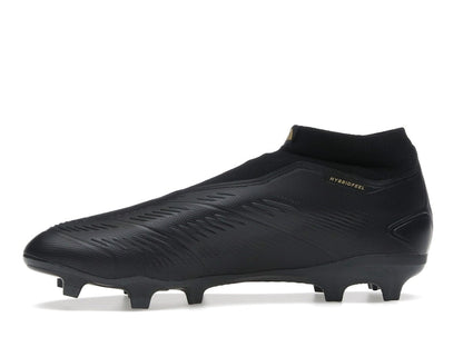 adidas Predator League Laceless FG Core Black Carbon Gold Metallic