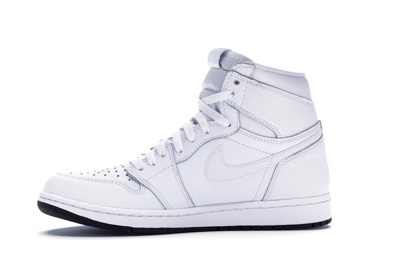 Jordan 1 Retro White Perforated