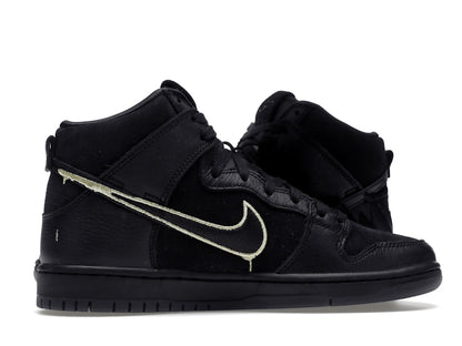 Nike SB Dunk High FAUST Black Gold