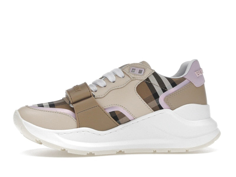 Burberry Ramsey Vintage Check Sneaker Beige Taupe Brown (Women's)