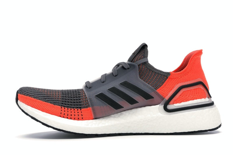 adidas Ultra Boost 2019 Grey Four Hi Res Coral