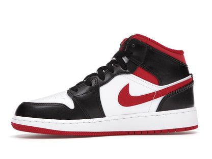 Jordan 1 Mid Gym Red Black White (GS)