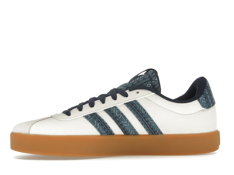 adidas Vl Court 3.0 Off White Night Indigo Gum (Women's)