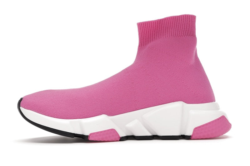Balenciaga Speed Trainers Mid Pink White (Women's)