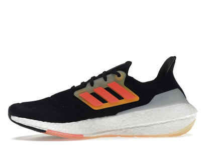 adidas Ultra Boost 22 Black Turbo Flash Orange