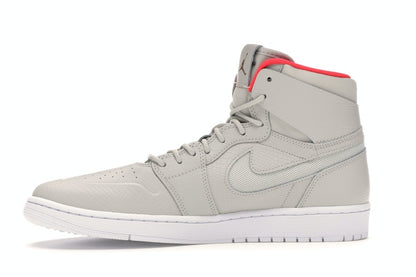 Jordan 1 Retro High Nouveau Pure Platinum Bright Crimson