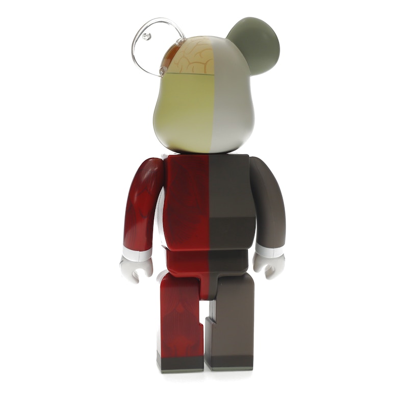 KAWS Bearbrick Dissected 400% Brown