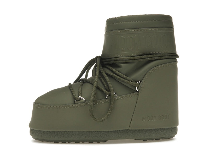 Moon Boot Icon Rubber Low Boot Khaki