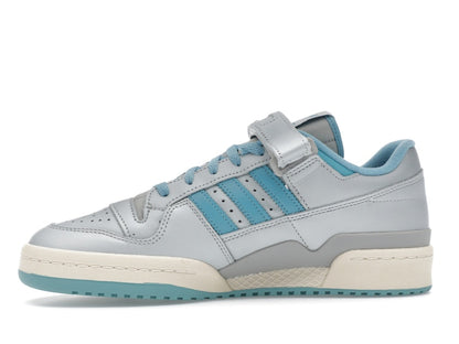 adidas Forum 84 Low Silver Metallic Preloved Blue Grey Two