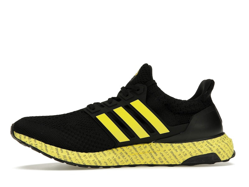 adidas Ultra Boost 5.0 DNA 3 Stripe Life Black Yellow