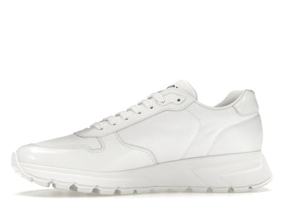 Prada PRAX 01 Sneakers Re-Nylon Brushed Leather White White