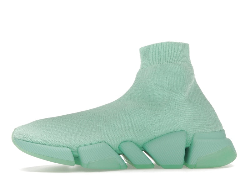 Balenciaga Speed 2.0 Recycled Transparent Sole Green