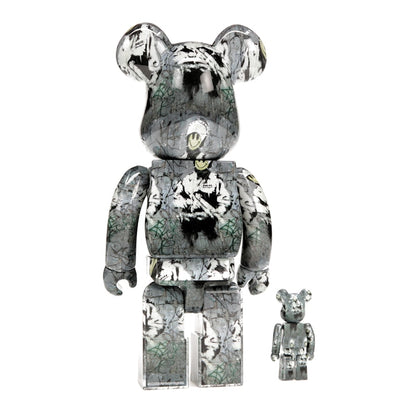 Bearbrick Riot Cop 100% & 400% Set