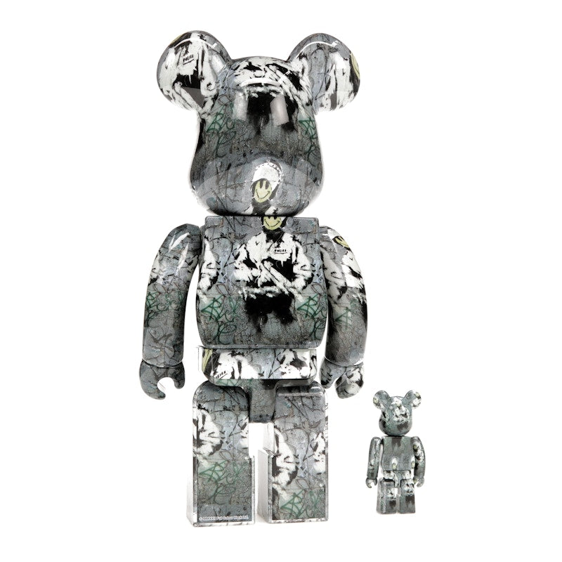 Bearbrick Riot Cop 100% & 400% Set
