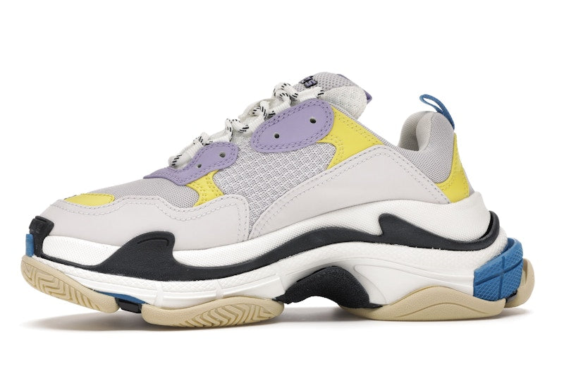 Balenciaga Triple S Purple Yellow Blue (Women's)