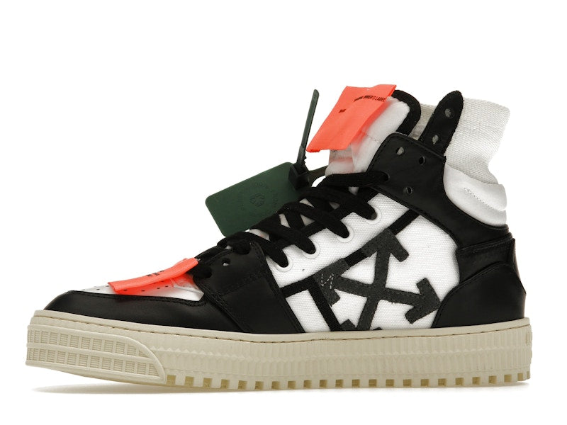 OFF-WHITE Off Court 3.0 Leather Canvas Black White