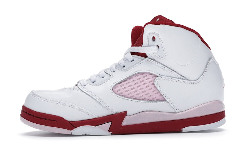 Jordan 5 Retro White Pink Red (PS)