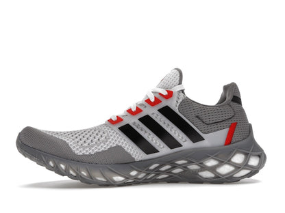 adidas Ultra Boost Web DNA Grey Vivid Red
