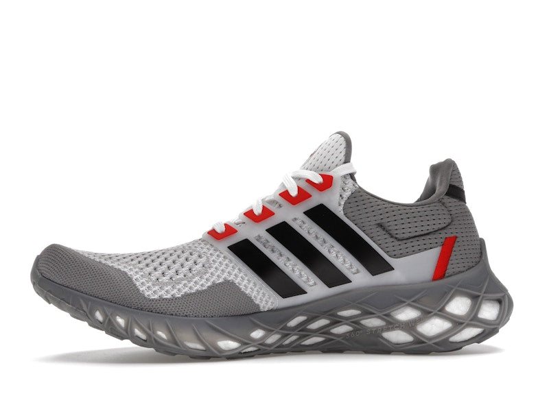 adidas Ultra Boost Web DNA Grey Vivid Red