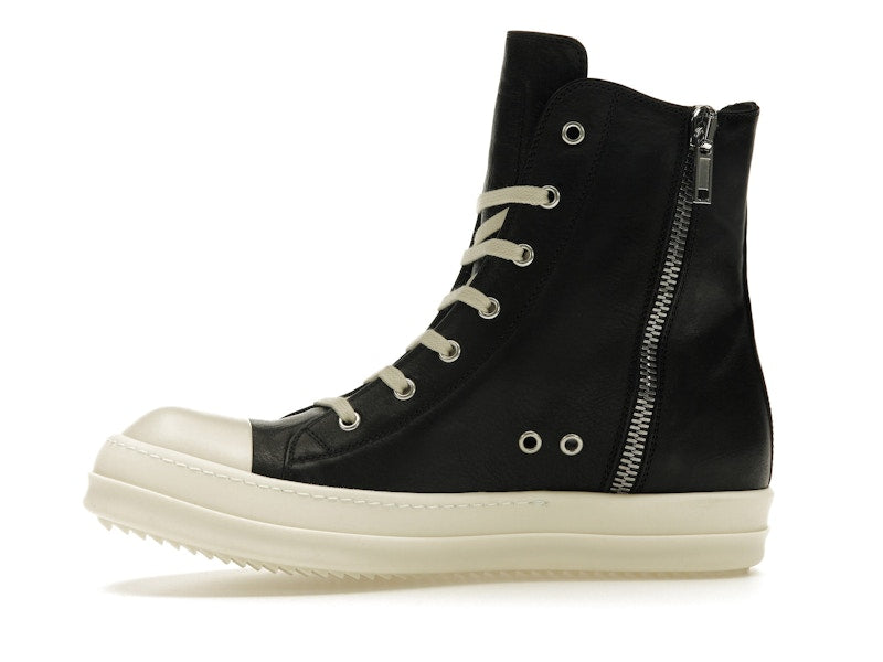 Rick Owens Lido High Sneaks Black Milk