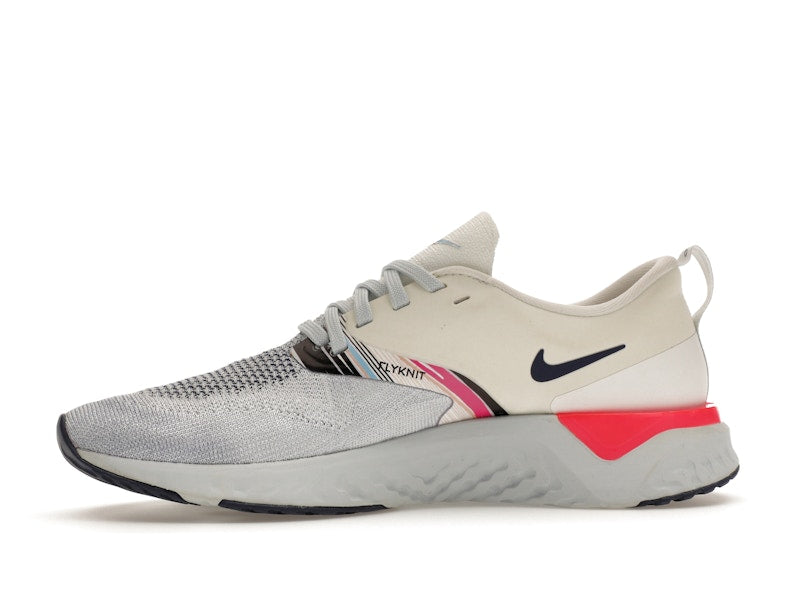 Nike Odyssey React 2 Flyknit White Blue Void Hyper Pink (Women's)
