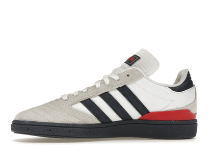 adidas Busenitz White Shadow Navy Red
