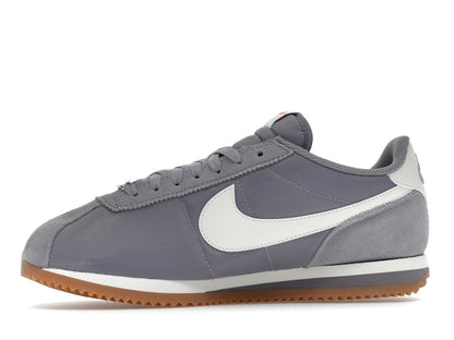 Nike Cortez Textile Cement Grey Gum Light Brown Safety Orange Sail (Women's)