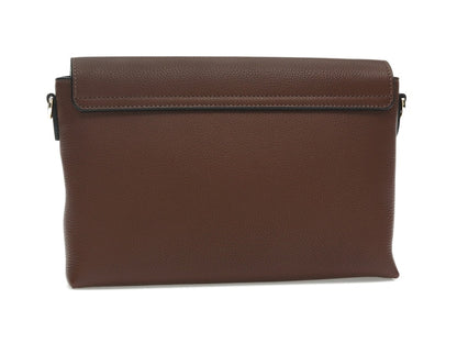 Burberry Vintage Check and Leather Note Crossbody Bag Tan