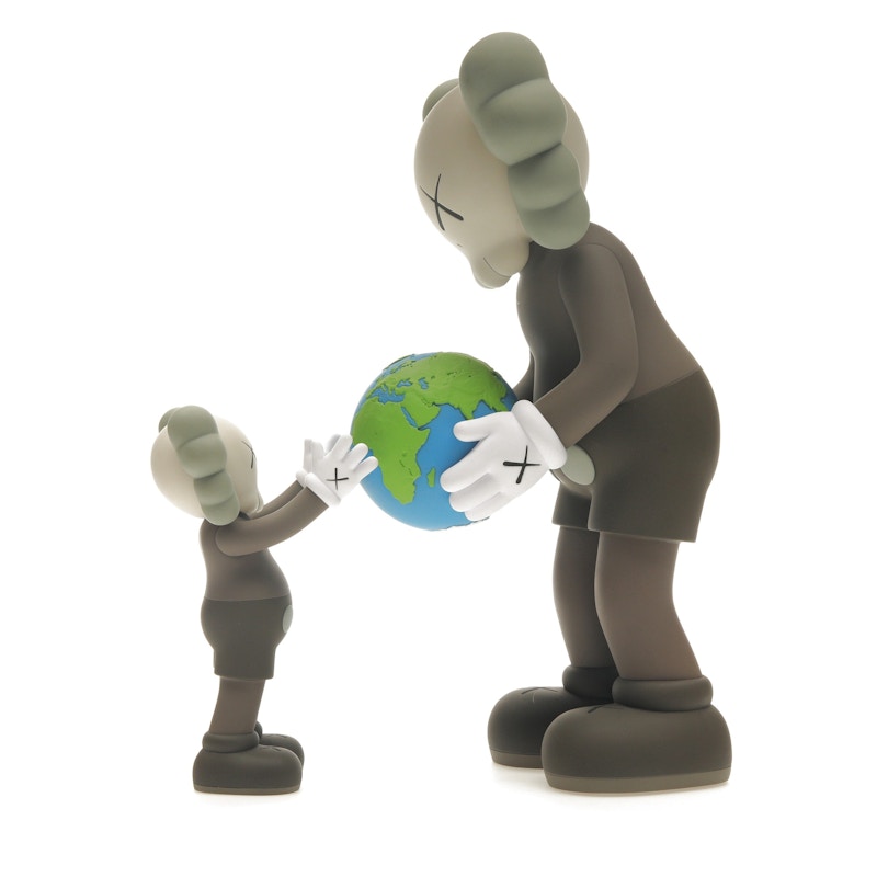 KAWS THE PROMISE Vinyl Figure Brown