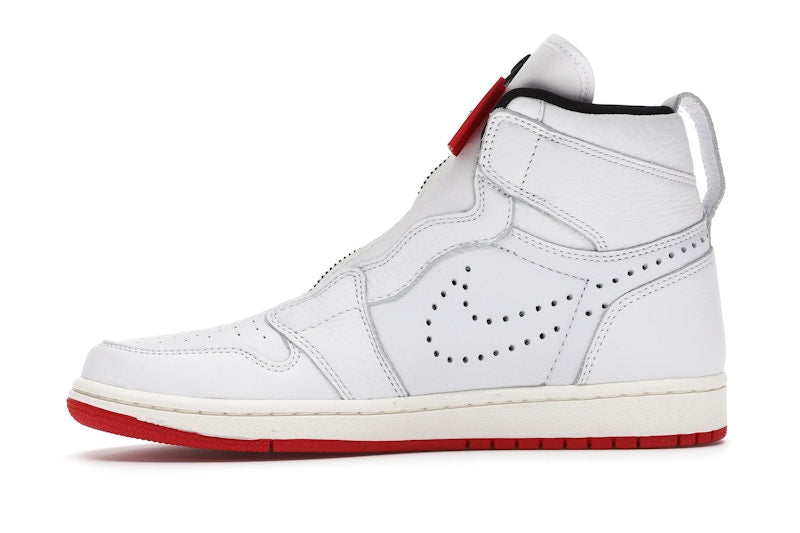 Jordan 1 Retro High Zip White University Red