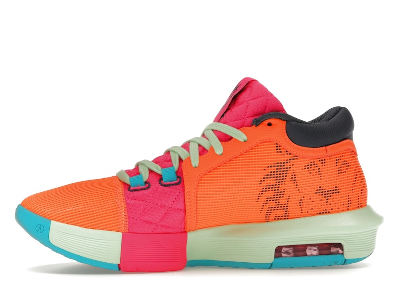 Nike LeBron Witness 8 Total Orange Laser Fuchsia