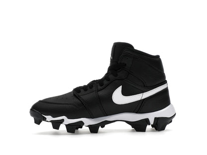 Jordan 1 Mid Cleat Black White (GS)