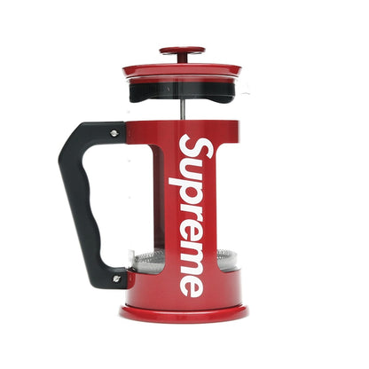 Supreme Bialetti 8-Cup French Press Red