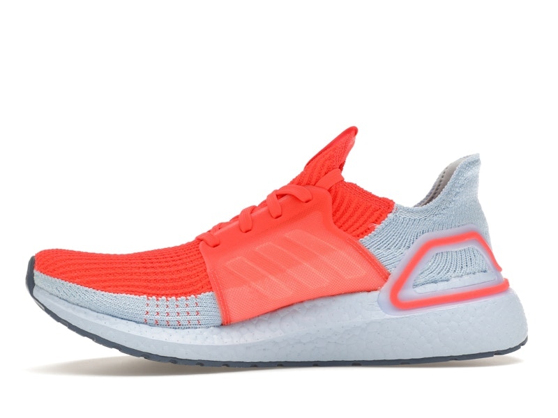 adidas Ultra Boost 19 Solar Red Glow Blue
