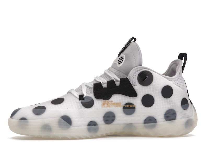 adidas Harden Vol. 5 Futurenatural White Polka Dot