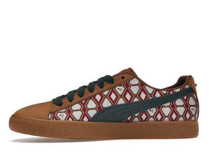Puma Clyde Tassle Dapper Dan Frair Brown